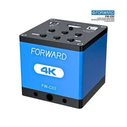 FORWARD FW-C02 ULTRA 4K HD INDUSTRIAL MICROSCOPE CAMERA with HDMI & USB Output