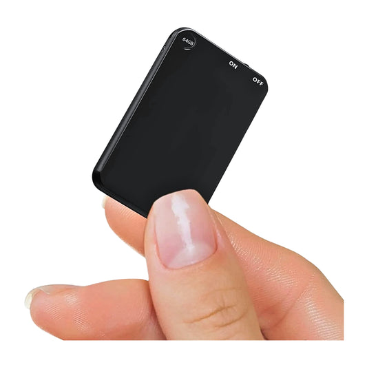 Smallest Spy Hidden Quick Start 64GB Audio Voice Sound Recorder